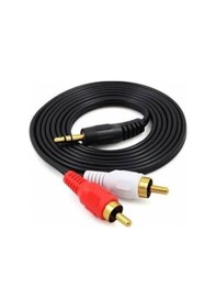 Resim Stereo lale kablo aux lale kablo aux rca kablo stereo rca kablo 1.5 metre 