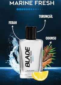 Resim Blade Marine Fresh Edt Erkek Parfüm 70 ml & Deodorant 3x150 ml 