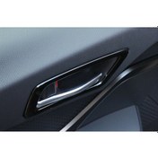 Resim Toyota Uyumlu C-Hr 2016-2019 Kapı Kolçak Kaplama Tıtanyum Siyah (541339233) 