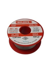 Resim Soldex 1.2 Mm 100 Gr. Lehim Teli Sn60 Pb40 