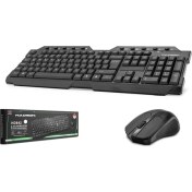 Resim Hadron HD842(834) USB Wifi Türkçe Q Kablosuz Klavye Mouse Set Siyah 