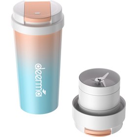 Resim Empressco Kablosuz 2‑in‑1 kişisel smoothie blender, taşınabilir, şarjlı, mavi, garantili 