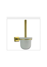 Resim İsaoğlu Yapı Gold Tuvalet Fırçası Altın Tuvalet Fırçası Paslanmaz Pirinç Malzeme Altın Fırça Gold 