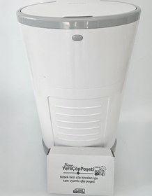 Resim Korbell 15/16 Litre Uyumlu Yerli Kirli Bebek Bezi 1500 Adet Kapasiteli Çöp Poşeti - Standart / Standart 