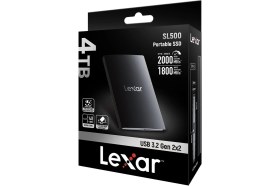 Resim Lexar SL500 External Portable SSD 4 Tb 2000 Mb/sn 