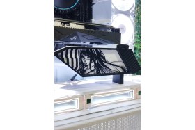 Resim Anime Temalı Ekran Kartı Tutucu Ayarlanabilir (8-11 Cm) Gpu Holder 