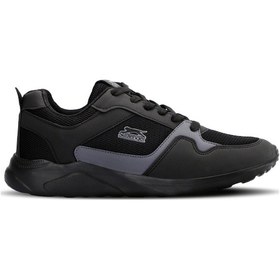 Resim Slazenger EAGLE I Erkek Siyah / Siyah Koşu & Yürüyüş Spor Ayakkabısı 
