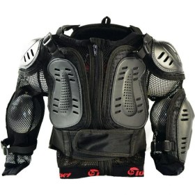 Resim Ebakbak Motosiklet Çocuk Body Armor Full Koruma Cross Giysi Motor Full Koruyucu Armor 