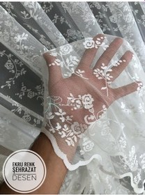 Resim Tül Perde Jakar Zemin Şehrazat Desen Çok Renkli 