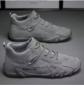 Resim Shidai888 Nefes Alabilen, Kaymaz Athleisure Ayakkabılar- Gri 