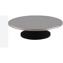 Resim İris Odak Konservecilik Pasta Sıvama Standı Aliminyum 