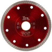 Resim GFB Hassas Kesim Ince Turbo Elmas Seramik-fayans Kesici 115 X 1,2 Mm-2391 
