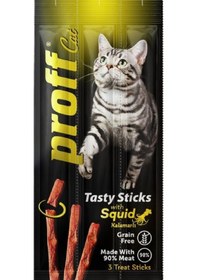 Resim Proff Sticks Tahılsız Kalamarlı Kedi Ödül Çubukları 3 x 5 G 