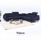 Resim Velura Home & Living Ezel Motorlu Köşe Takımı & Hoparlörlü, USB Portlu, Genişleyebilir Büyük Köşe Takımı 