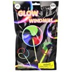 Resim Rüzgar Gülü Floresan Led Glow Değnek 