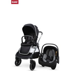 Resim Kanz Explorer Autofold Travel Sistem Bebek Arabası Cole Black 