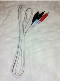 Resim Muadil Pin Uçlu Kablo Seti. Compex Uyumlu. 2 Pkt Elektrot 