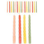 Resim Kına Atölyesi Renkli Kına Gecesi Pasta Mumu 20 Adet 