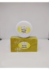 Resim Siirt Sabun Evi Organik Bıttım Sabunu 500 G + Bıttım Kremi 150 ML 