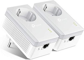 Resim TP-Link TL-PA4010PKIT, AV600 AC Güç Soketli Powerline Adaptör Başlangıç Kiti 