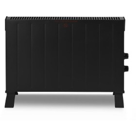 Resim KUMTEL Siyah Konvektör Konveksiyonel Isıtıcı 2500w 
