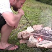 Resim Paslanmaz Çelik Ateş Üfleme Tüpü - Dış Mekan Barbekü, Kamp ve Şömine için Ayarlanabilir Alev Kontrolü - Erkekler İçin Dayanıklı Metal Ateş Başlatma Aracı, Babalar Günü Hediyesi, Hassas Alev Kontrolü, Sağlam Yapı 