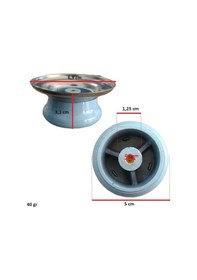 Resim Tencere Kapak Tepesi Tava Sahan Kapağı Kulbu 1 Adet Turkuaz 