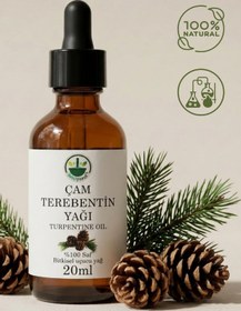 Resim ixirciyusuf Çam Terebentin Uçucu Yağı (Turpentine Essential Oil - Pine Turpentine) %100 Saf Doğal 20 ml 