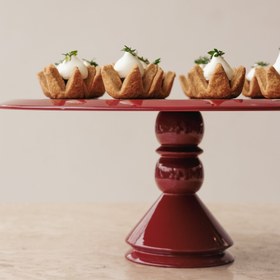 Resim Crescendo Pasta Standı - Büyük, Kırmızı 