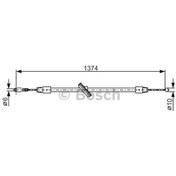 Resim BOSCH 1987482312 Fren Teli 1374 Mm 