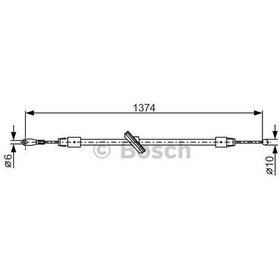 Resim BOSCH 1987482312 Fren Teli 1374 Mm 