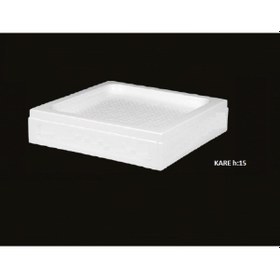 Resim Alika 120x120 Kare H:21 Panelli Duş Teknesi 