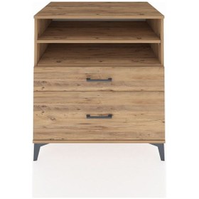 Resim Kronos Şifonyer 2 Raflı 2 Çekmeceli 88x59x96 Çam-çam Çam 