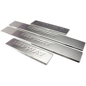 Resim Stepway Kapı Eşiği 2013 Paslanmaz Çelik 4 Parça 