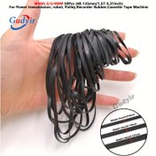 Resim Kayıt Cihazı Kauçuk Kayışları - Kaset Kayıt Cihazı Tamir Bakım Karışımı Düz Kaset Makinesi Kauçuk Kayışlar 40-135mm Güç Aktarımı, Robot, Kasnak, Kayıt Cihazı Kauçuğu, Kaset Makinesi için (50 adet) (Genişlik 2mm/3mm/5mm) 