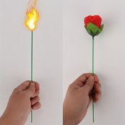 Resim 1/3/5 Paket Gül Ateş Asa - Dayanıklı Sihirbaz Ekipmanı Sahne, Parti ve Özel Etkinlikler için - Düğün, Yıl Dönümü, Bekarlığa Veda Partisi, Bar/Bat Mitsva için İdeal - 14+ Yetişkinler için Uygun, Karnaval, Noel, Cadılar Bayramı, Yılbaşı, Sevgililer Günü için Mükemmel - Elektrik Gerektirmez 