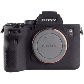 Resim DP SONY A7R4 SİLİKON KILIF (SİYAH) 