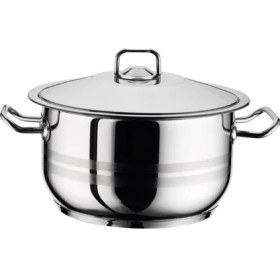 Resim Hascevher Gastro Çelik Tencere 50X30 cm - 54,0 Lt 