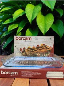 Resim Borcam Dikdörtgen Tepsi Borcam 