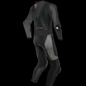 Resim Motowest Dainese Laguna Seca 5 Lthr Suit Perf.blk Ant.tıbetan Platıum Tulum 