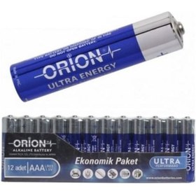 Resim Orion Alkalin Lr6/e91/ R6 Aa 1.5 Volt Kalem Pil / 12li Ambalaj 