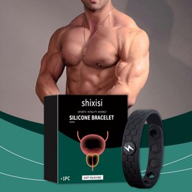 Resim -statik bileklik, enerji dengeleyici, ayarlanabilir silikon kordonlu spor ve fitness aksesuarı, erkeklere de bayanlara da uygun, Enerji Dengesi Aksesuarı,Unisex Fitness Aksesuarı,Spor Bilekliği,Minimalist Spor Tasarımı,Modern Atletik Estetik,Dikişsiz Ayarlanabilir Uyum,Fitness Tutkunları,Aktif Bireyler 