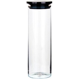 Resim Knm Yv Titanium Kapaklı Cam Kavanoz - 600 ml 