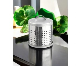 Resim Esmo Home Metal Kafes Şeklinde Çay Demleme Süzgeci Çay Demleme Kutusu 