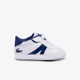 Resim Lacoste L004 Bebek Beyaz Sneaker 