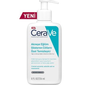 Resim CeraVe Yağlı ve Akneye Eğilim Gösteren Ciltlere Özel Temizleyici 236 ML 