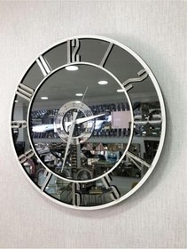 Resim Gerçek Ayna Dvar Saat (40 Cm) 