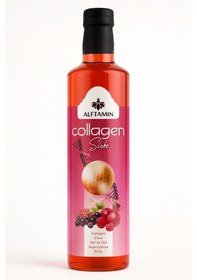 Resim Kolajen Collagen Sirke Elma Nar Ve Gül Suyu İçeren Fermente Doğal Sirke 