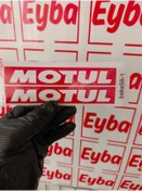 Resim Motul 16x2,5 Cm Baskes 2 Adet Renkli Baskı Sticker, Bisiklet, Karavan,otomobil,çocuk Odası 