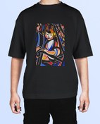 Resim Rocker'daki Çocuk Oversize Tişört 